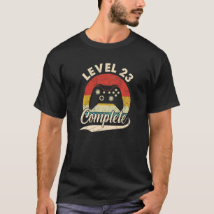 Stufe 23 Vollständiger 23. Hochzeitstag für Ihm T-Shirt