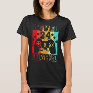 Stufe 24 Unverschlossene 24-jährige Männer 24. 24. T-Shirt