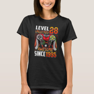 Stufe 28 Phantastisch seit 1995 28. Geburtstag T-Shirt