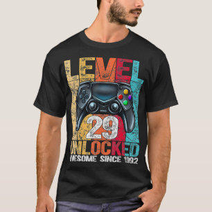 Stufe 29 Phantastisch seit 1992 29. Geburtstag T-Shirt