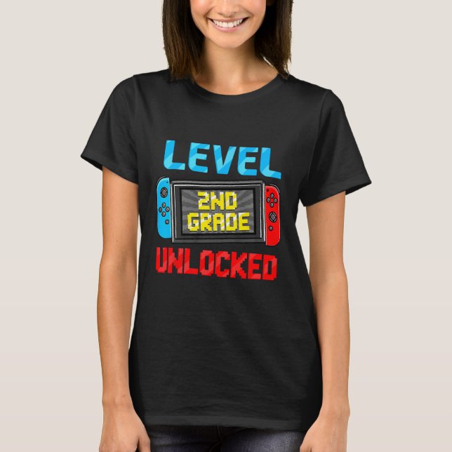 Stufe 2: Unabgeschlossen bis Schulbeginn T-Shirt (Vorderseite)