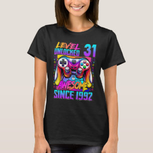Stufe 31 Phantastisch seit 1992 31. Geburtstag T-Shirt