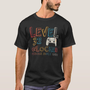 Stufe 32 Phantastisch seit 1989 Vintag 32. T-Shirt