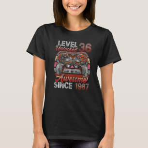 Stufe 36 Phantastisch seit 1987 36. Geburtstag T-Shirt