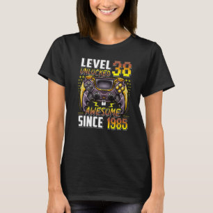 Stufe 38 Phantastisch seit 1985 38. Geburtstag T-Shirt