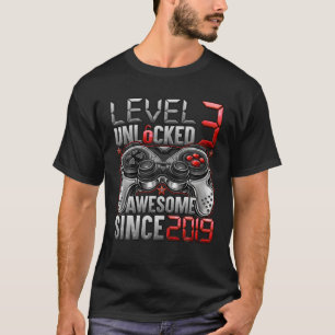 Stufe 3 Phantastisch seit 2019 3. Geburtstag G T-Shirt