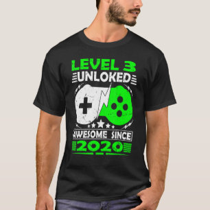 Stufe 3 Phantastisch seit 2020 3. Geburtstag G T-Shirt
