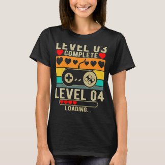 Stufe 3 Vollständiger 3 Jubiläumsspass 3. Hochzeit T-Shirt