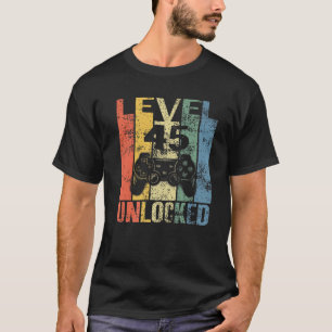 Stufe 45 Unverschlossenes 45. Geburtstagsgeschenk T-Shirt