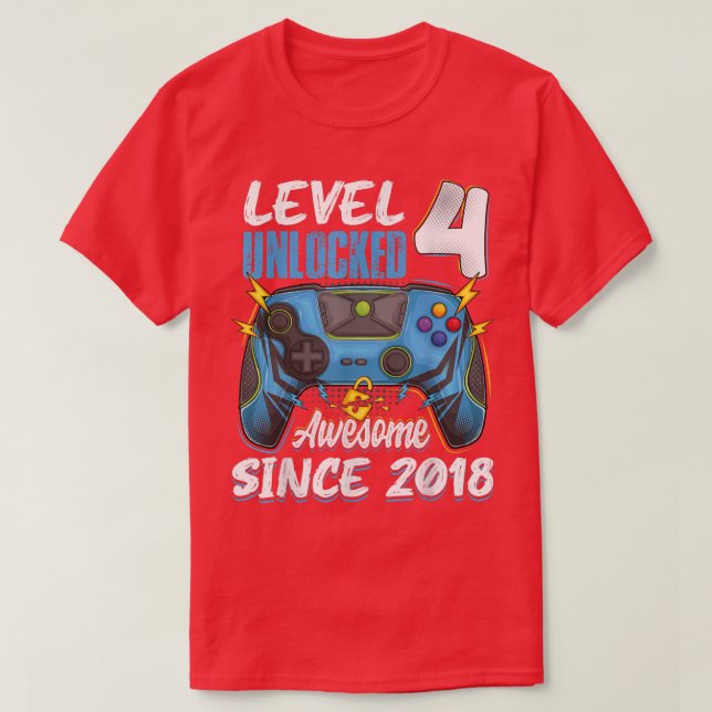 Stufe 4 Unverschlossene phantastische 2018 Kinderb T-Shirt (Design vorne)