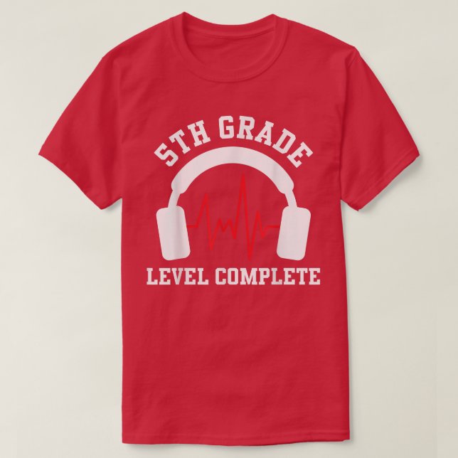 Stufe 5 Vollständige Stufe 5 Grad Grad Grad Grad G T-Shirt (Design vorne)