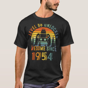 Stufe 68 Unverschlossen Geburtstag 68 Jahre alt Ph T-Shirt