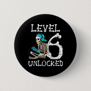 Stufe 6 Entsperrtes SkelettGamer-Videospiel 6. B Button