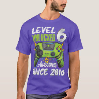 Stufe 6 Unverschlossene phantastische Jungen 2016 T-Shirt