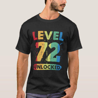 Stufe 72 Entsperrt 72. T-Shirt