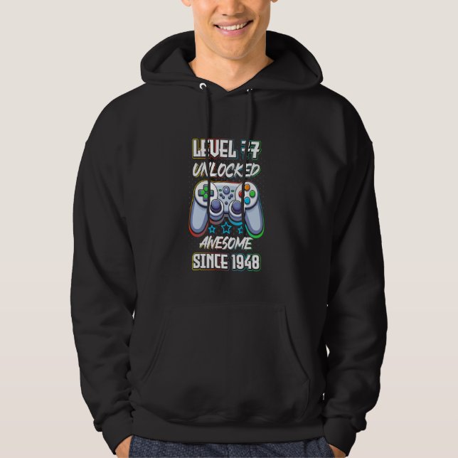 Stufe 77 phantastisch seit 1948 hoodie (Vorderseite)