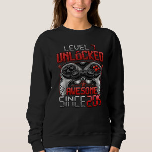 Stufe 7 Phantastisch seit 2015 7. Geburtstag Sweatshirt
