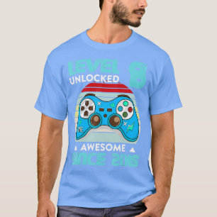 Stufe 8 Seit 2015 Videospiel-Kontrolle 8 Jahre alt T-Shirt