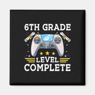 Stufe abgeschlossen Gamer Kids Cl of 2025 Boy Magnet