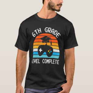 Stufe abgeschlossen Gamer Senior Class T-Shirt