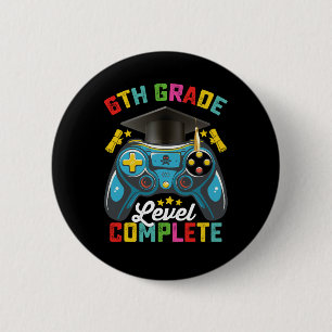 Stufe Abschluss Gaming Gamer Button