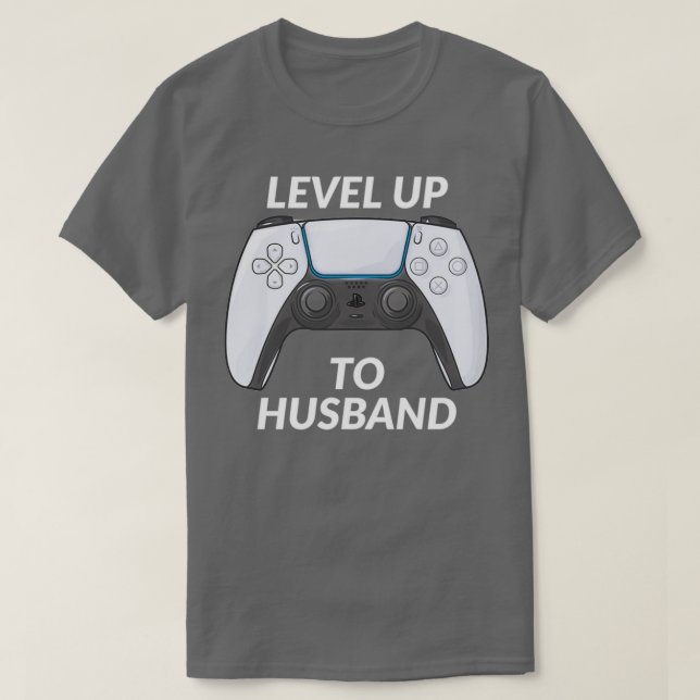 Stufe bis Husband T-Shirt (Design vorne)