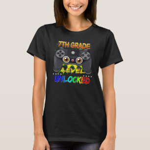Stufe "Ungesperrter Gamer - Erster Schultag T-Shirt