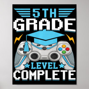 Stufe Vollständiger Gamer Cl von 2024 Graduati Poster