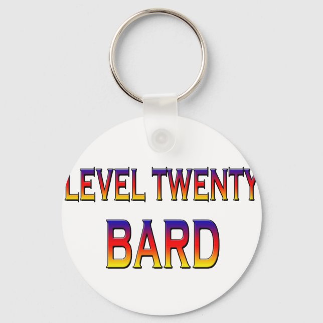 Stufe zwanzig schlüsselanhänger (Vorderseite)