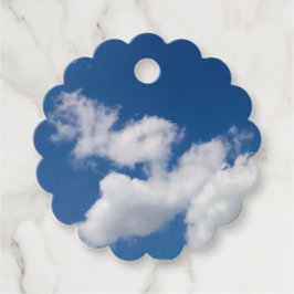 Stufen in den Wolken Geschenkanhänger