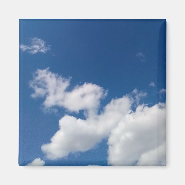 Stufen in den Wolken Magnet (Vorne)