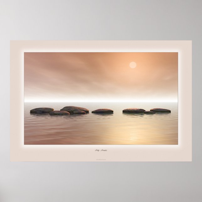 Stufen Poster (Vorne)