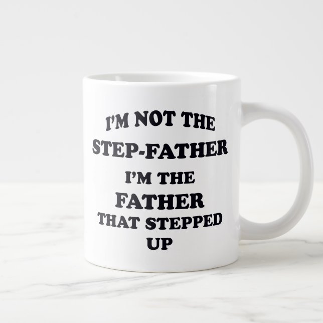 Stufenvater Jumbo-Tasse (Rechts)