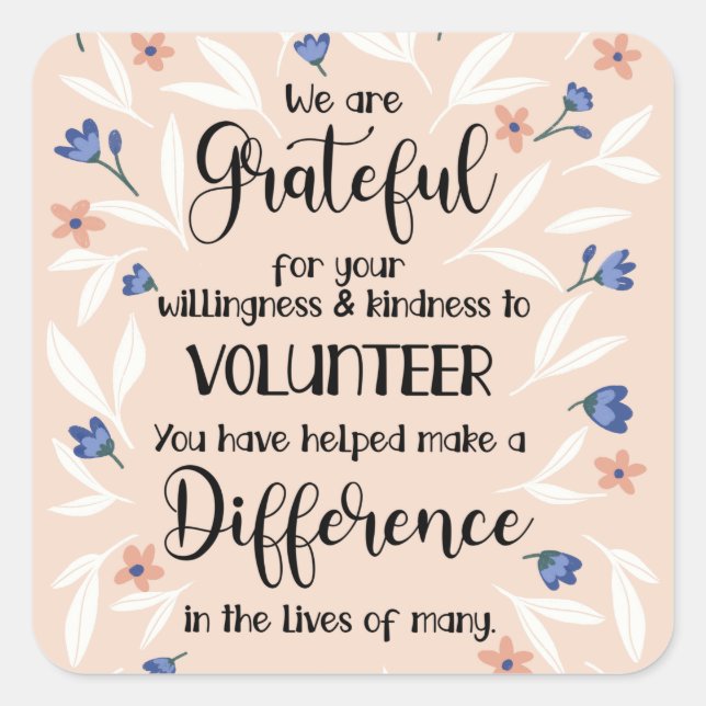 Stufenwertkarte Quadratischer Aufkleber (Vorderseite)