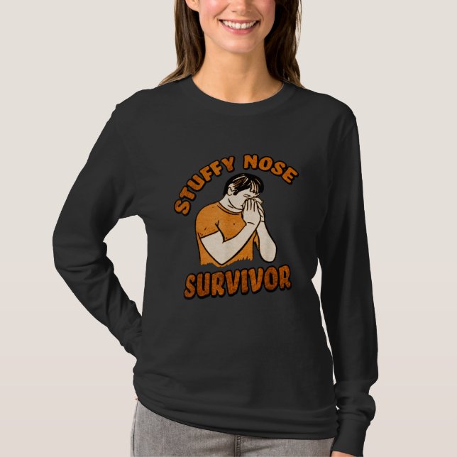 Stuffy Nose Survivor 2 T-Shirt (Vorderseite)