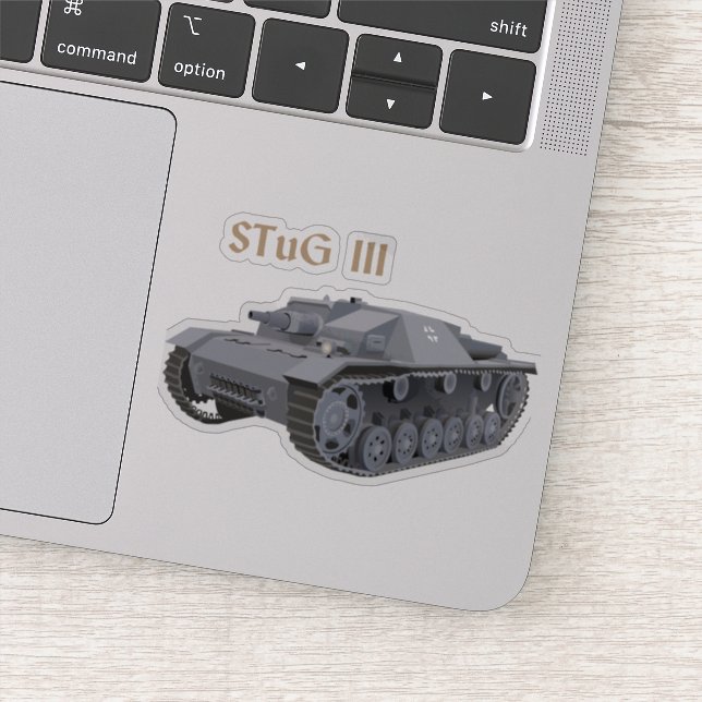 STuG III (Sturmgeschütz III) Aufkleber (Detail)