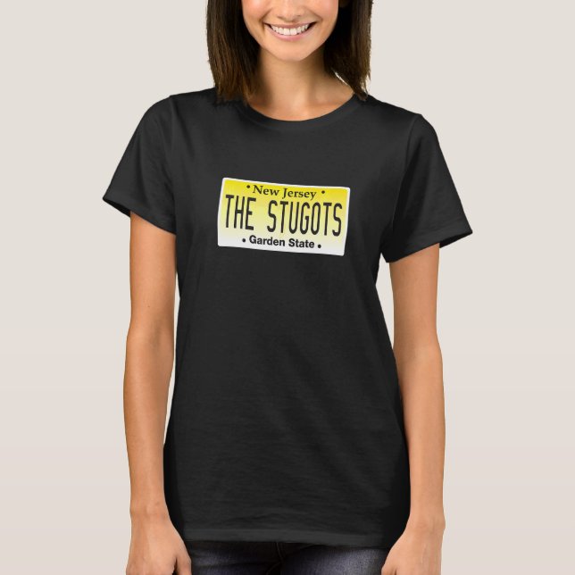 Stugots New Jersey American Nj License Pla T-Shirt (Vorderseite)