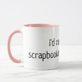 STUHL-GRUPPE, die mit Cassie scrapbooking ist Tasse