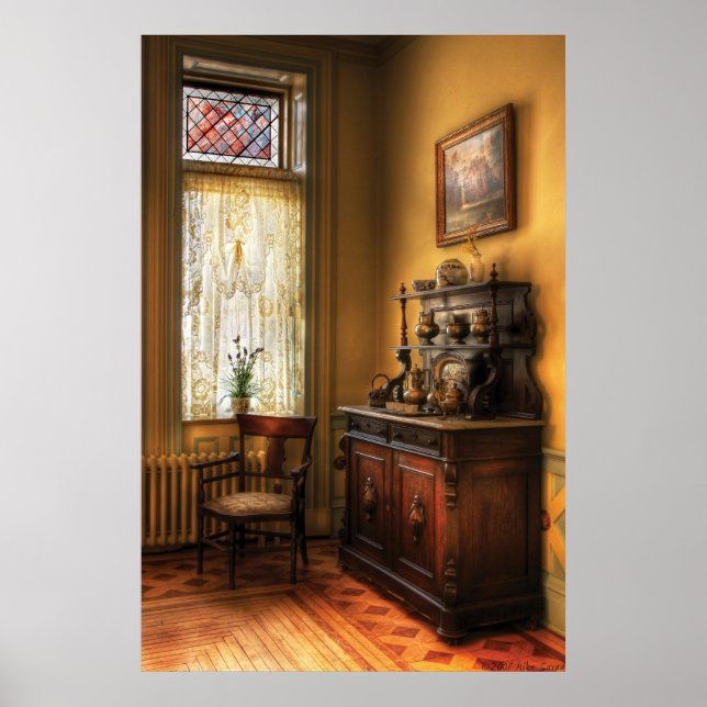 Stuhl - In der Ecke der Küche von Großma Poster (Vorne)