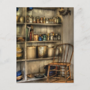 Stuhl - Stuhl in der Ecke Postkarte