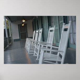 Stühle aus Südweiß Poster