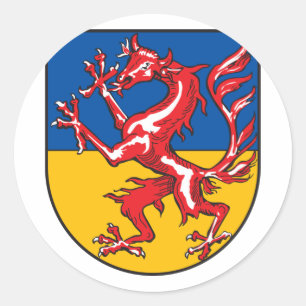Stuhlfelden, Österreich Runder Aufkleber