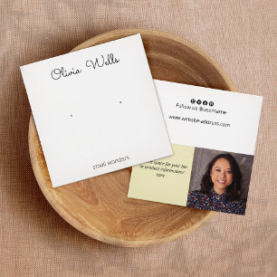 Stuhlverdichter Foto Social Media Display Card