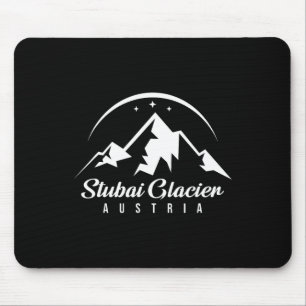 Stui Glacier Austria Ski Resort Skifahren Snowboar Mousepad