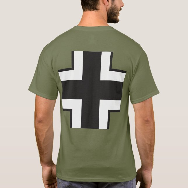 STUKA DEUTSCHER DIVE BOMOBERFLÄCHE T-Shirt (Rückseite)