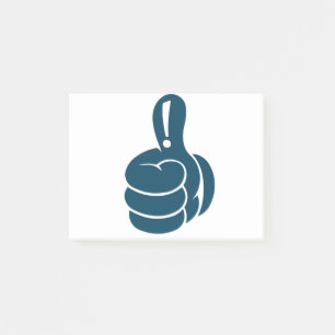 Stumm! Post-it Klebezettel