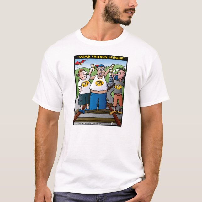 "Stumme Freund-Liga " T-Shirt (Vorderseite)