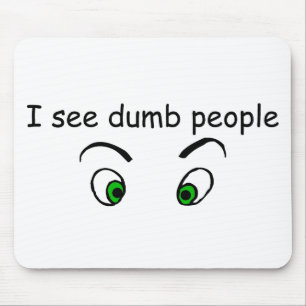 Stummer Leute-Entwurf Mousepad