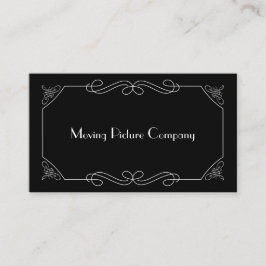 Stummfilm Intertitle Visitenkarte