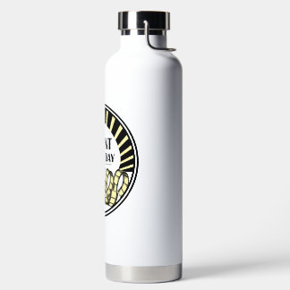 Stummfilm-Tag-Wasserflasche Trinkflasche